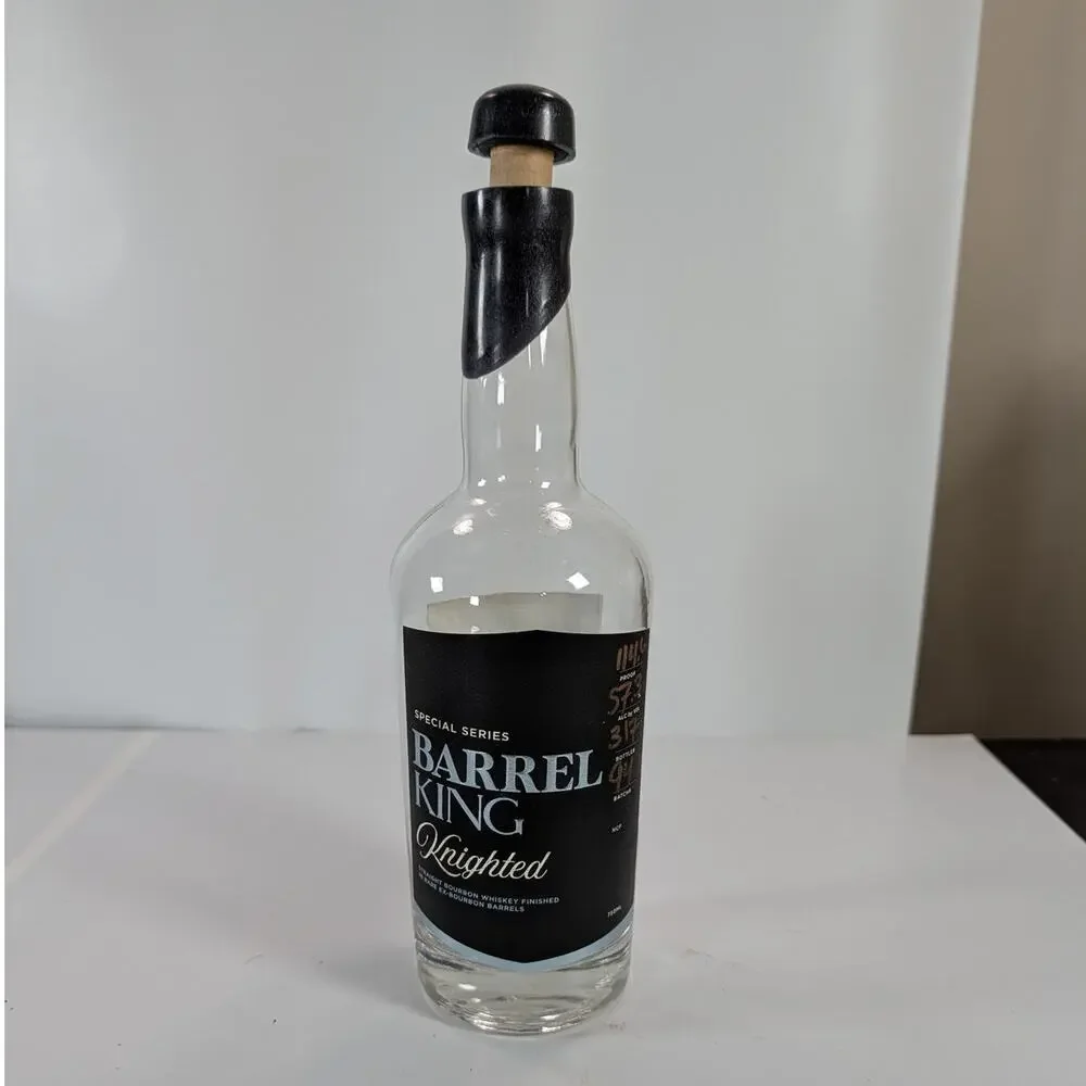 Barrell King Knighted Black Book Batch 94 Bourbon Whiskey Empty Bottle 750mL